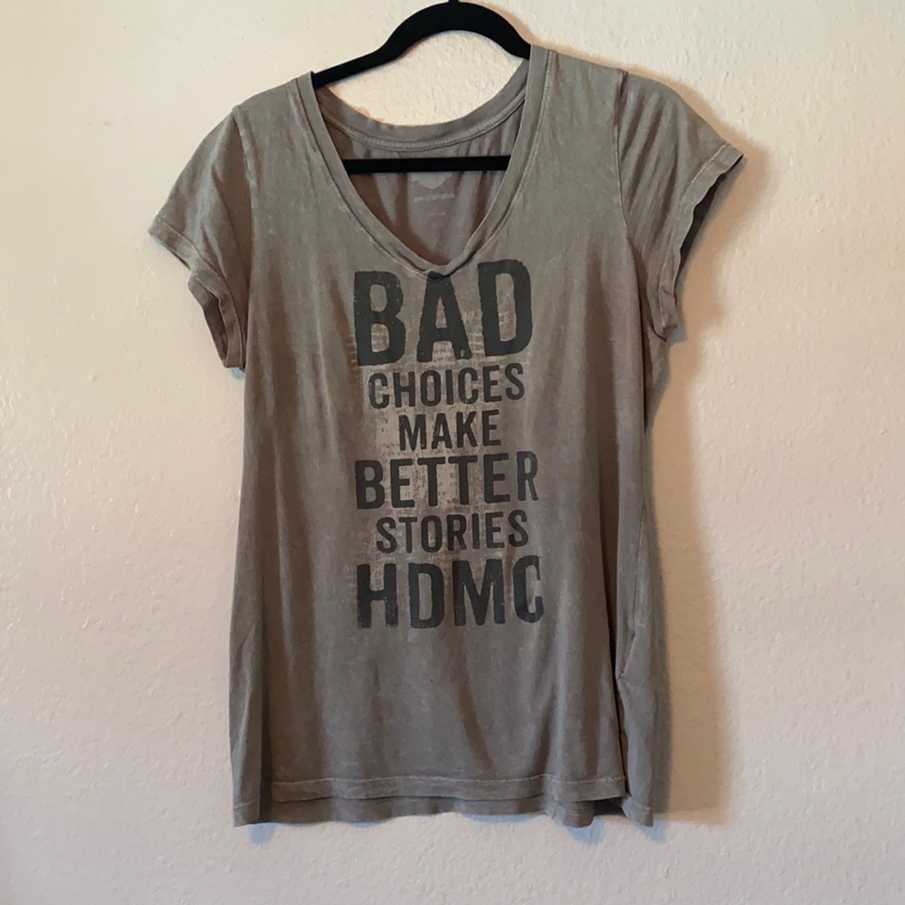 Harley Davidson v-neck